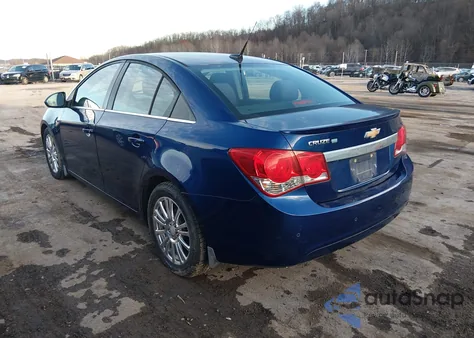 2012 Chevrolet Cruze Eco из США, поврежденный, VIN 1G1PJ5SC4C7368637